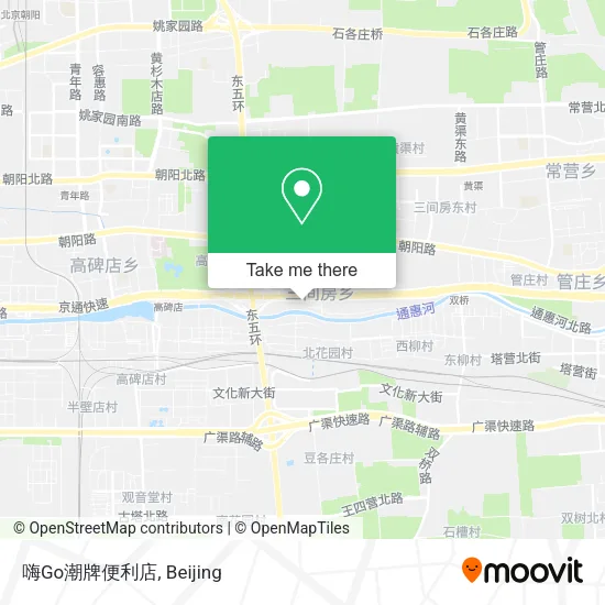 嗨Go潮牌便利店 map