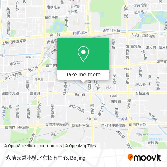 永清云裳小镇北京招商中心 map
