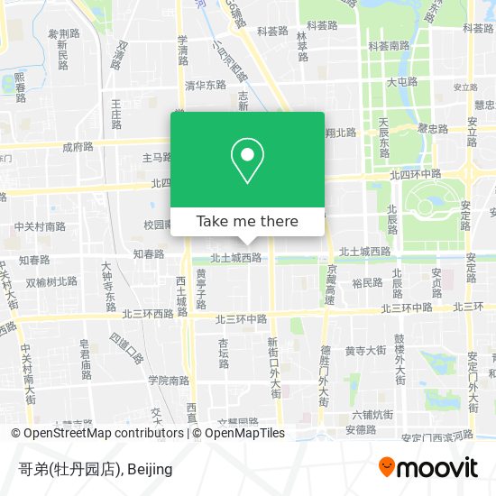 哥弟(牡丹园店) map