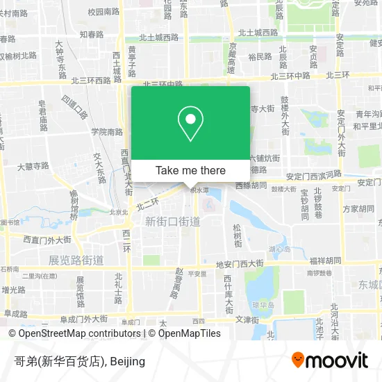 哥弟(新华百货店) map