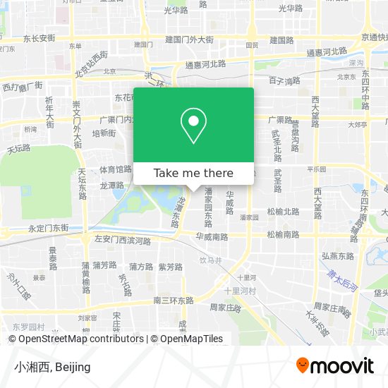 小湘西 map