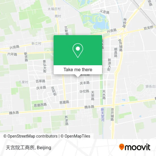 天宫院工商所 map
