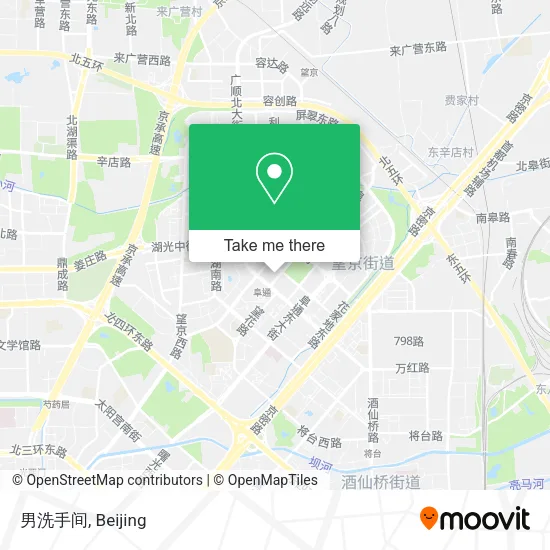 男洗手间 map