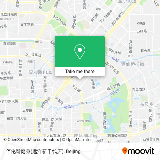 佰伦斯健身(远洋新干线店) map