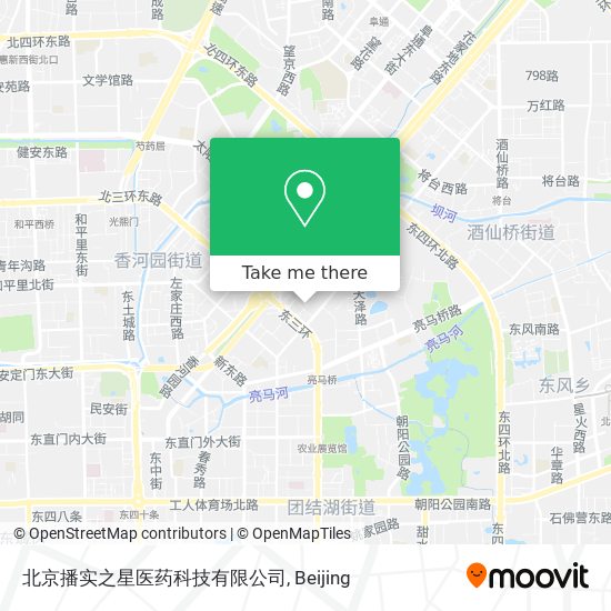 北京播实之星医药科技有限公司 map