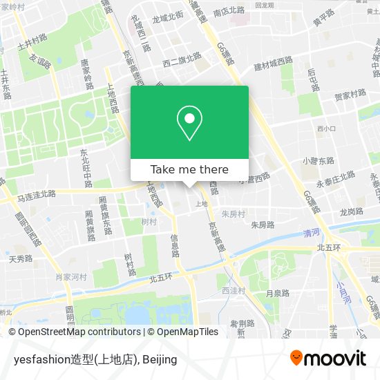 yesfashion造型(上地店) map