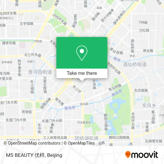 MS BEAUTY 优样 map