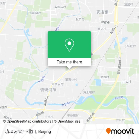 琉璃河管厂-北门 map