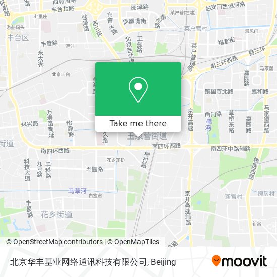 北京华丰基业网络通讯科技有限公司 map