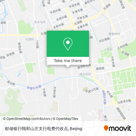 邮储银行颐和山庄支行电费代收点 map