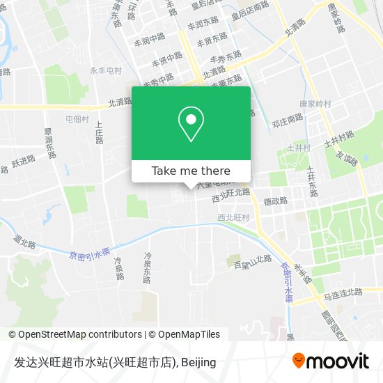 发达兴旺超市水站(兴旺超市店) map