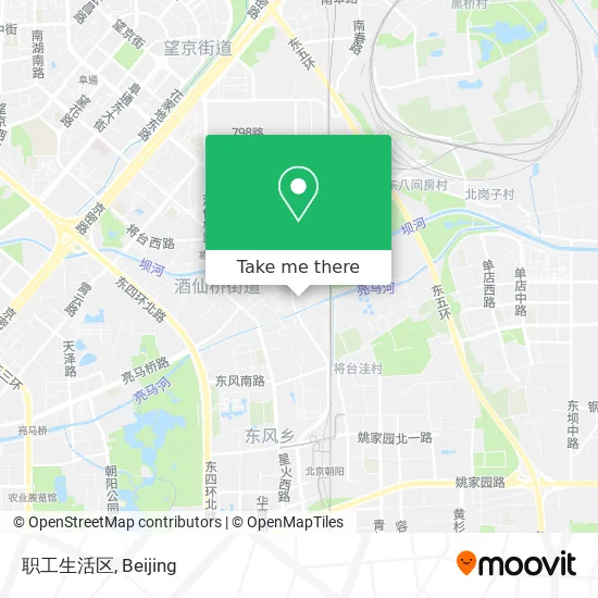 职工生活区 map