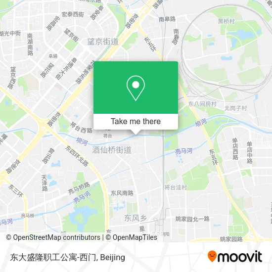 东大盛隆职工公寓-西门 map