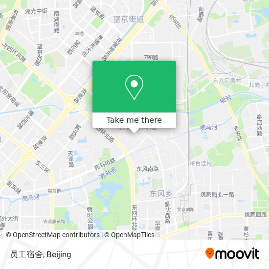 员工宿舍 map