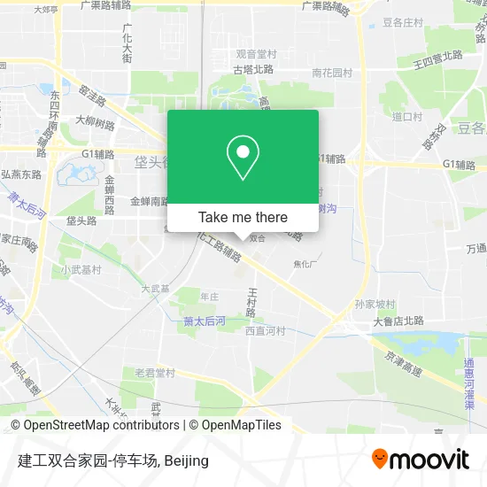 建工双合家园-停车场 map