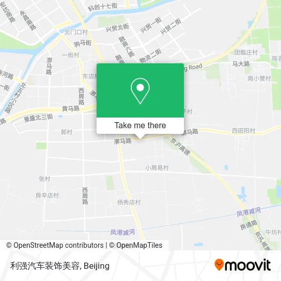 利强汽车装饰美容 map