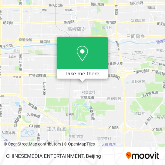 CHINESEMEDIA ENTERTAINMENT map