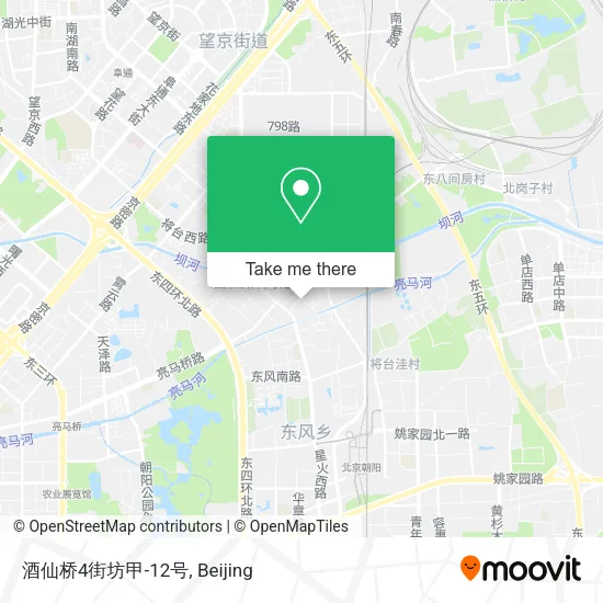 酒仙桥4街坊甲-12号 map