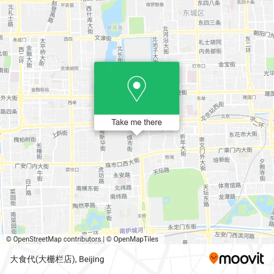 大食代(大栅栏店) map