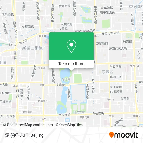 濠濮间-东门 map