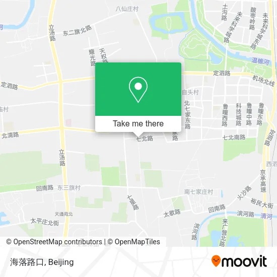 海落路口 map