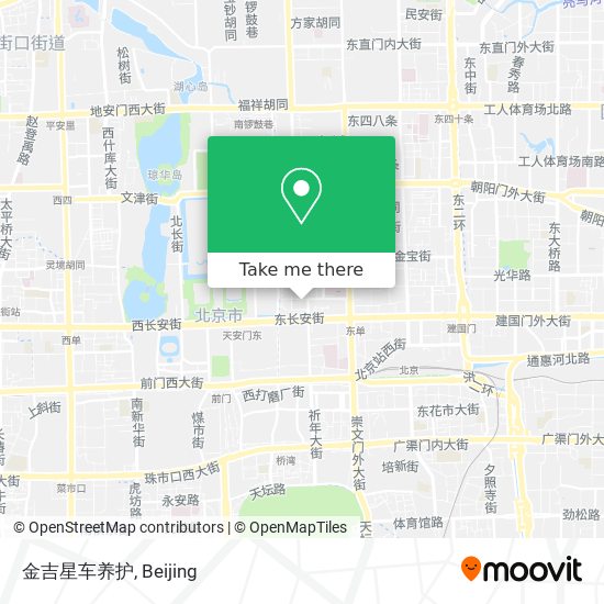 金吉星车养护 map