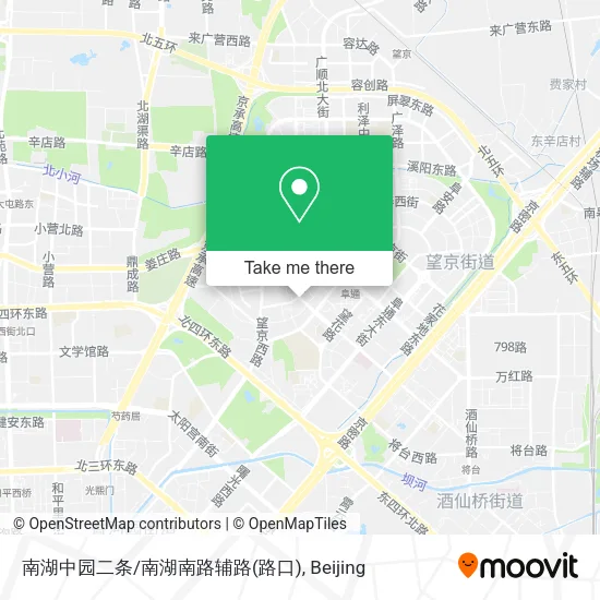南湖中园二条/南湖南路辅路(路口) map