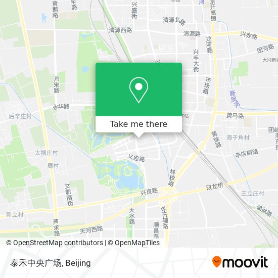 泰禾中央广场 map
