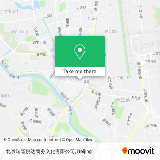 北京瑞隆悦达商务文化有限公司 map