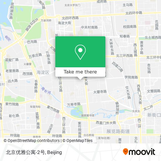北京优雅公寓-2号 map