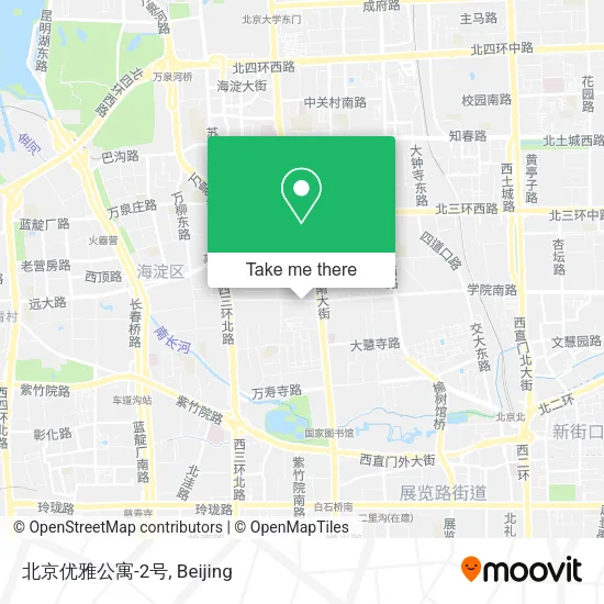 北京优雅公寓-2号 map