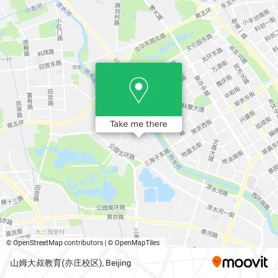 山姆大叔教育(亦庄校区) map