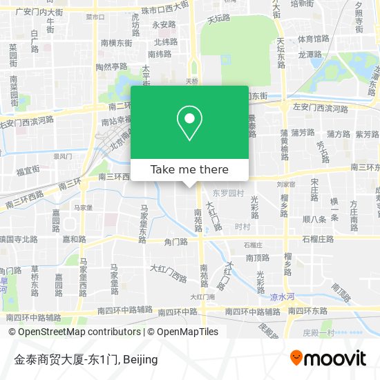 金泰商贸大厦-东1门 map