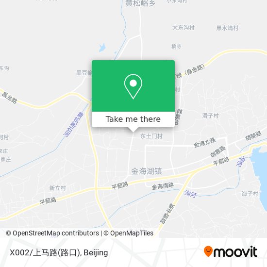 X002/上马路(路口) map
