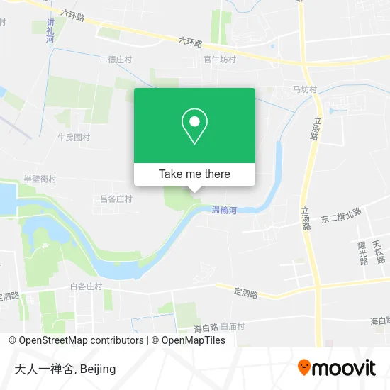 天人一禅舍 map