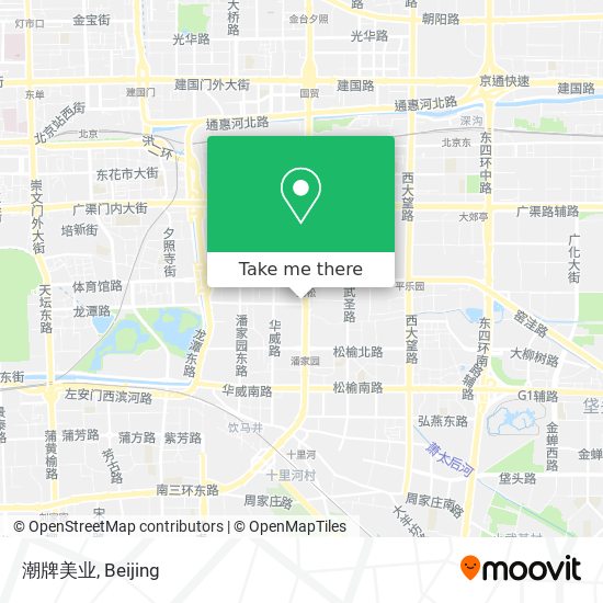 潮牌美业 map