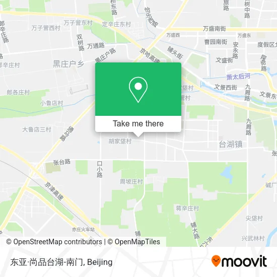 东亚·尚品台湖-南门 map