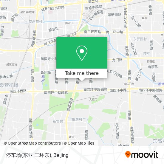 停车场(东亚·三环东) map