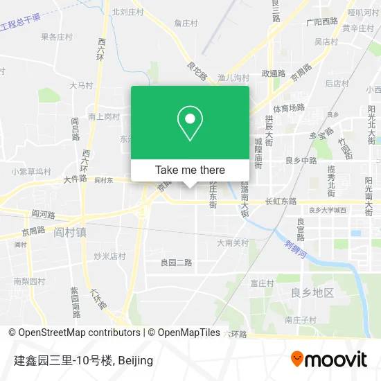 建鑫园三里-10号楼 map