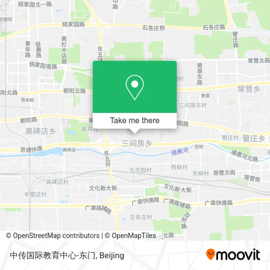 中传国际教育中心-东门 map
