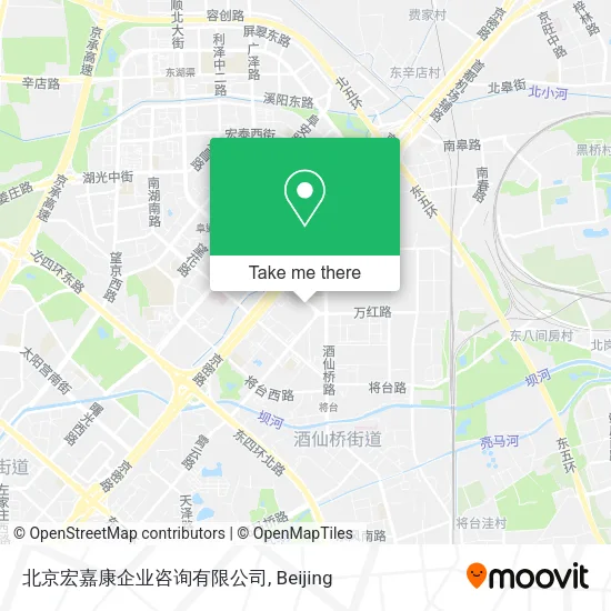北京宏嘉康企业咨询有限公司 map