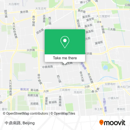 中鼎南路 map