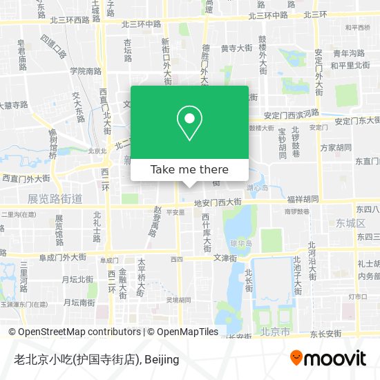 老北京小吃(护国寺街店) map