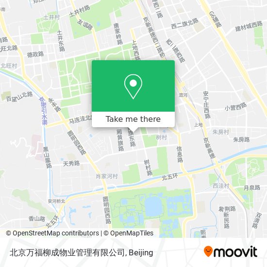 北京万福柳成物业管理有限公司 map