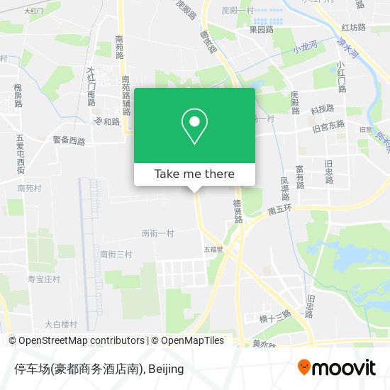 停车场(豪都商务酒店南) map