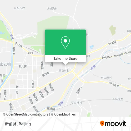 新前路 map