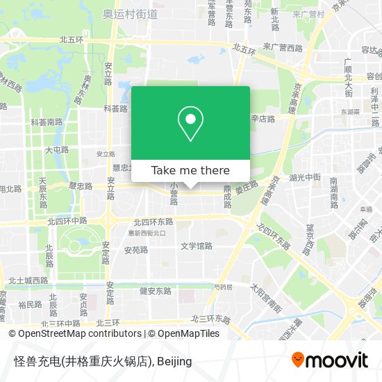 怪兽充电(井格重庆火锅店) map