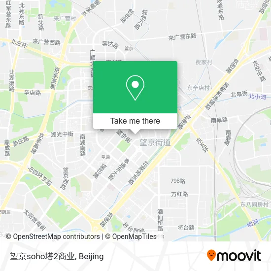 望京soho塔2商业 map