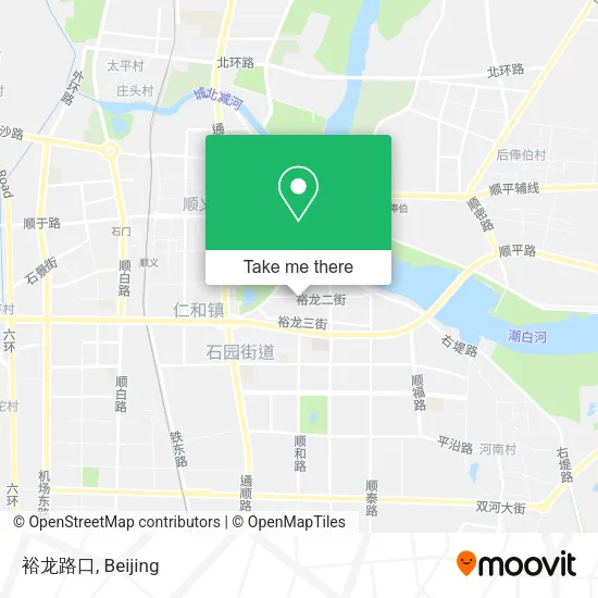 裕龙路口 map