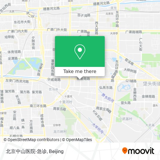 北京中山医院-急诊 map